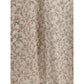 Floral print silk blouse