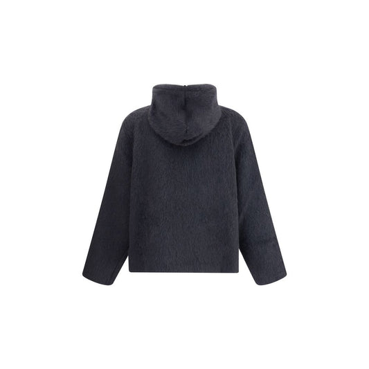 Zip Sweater furry effect design