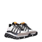 Beige Fabric Athletic Sneakers