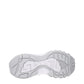 White Fabric Chunky Sneakers