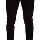 Bordeaux Cotton Stretch Skinny Trouser