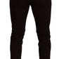 Bordeaux Cotton Stretch Skinny Trouser