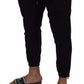 Black Jogger Wool Jogging Trouser
