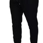 Black Jogger Wool Jogging Trouser