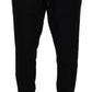 Black Jogger Wool Jogging Trouser