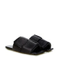 Elegant Black Leather Sandals