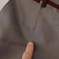 Gray Silk Metallic Men Dress Trouser Pants