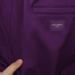 Purple Cotton Cargo Sweatpants Jogging Pants