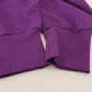 Purple Cotton Cargo Sweatpants Jogging Pants