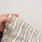 White Stripes Silk Lounge Trouser Pants
