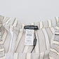 White Stripes Silk Lounge Trouser Pants