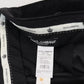 Black Stretch Cotton Slim Trousers Chino Pants