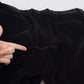Black Stretch Cotton Slim Trousers Chino Pants