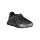 Black Polyester Sneaker