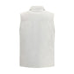 Padded leather Vest