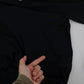Black Cashmere Crewneck Pullover Sweater