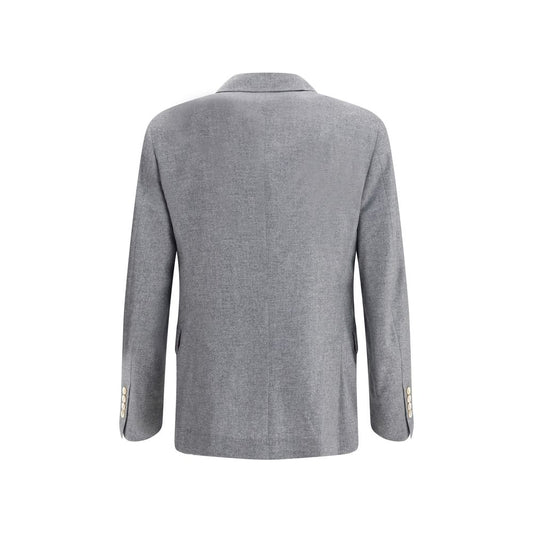 Cashmere and silk flannel Blazer