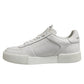 White Miami Leather Low Top Men Sneakers Shoes