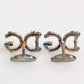 Gold Tone 925 Sterling Silver DG Logo Accessory Cufflink