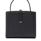 Anthracite Leather Shoulder Bag