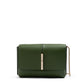 Dark Green Leather Crossbody Bag