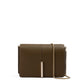 Olive Green Leather Crossbody Bag