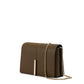 Olive Green Leather Crossbody Bag