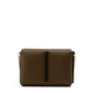 Olive Green Leather Crossbody Bag