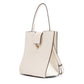 White Leather Shoulder Bag