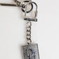 Silver Tone Metal Chain DG Logo Pendant Men Necklace
