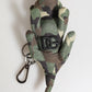 Multicolor Camouflage Animal Silhouette Keychain Keyring
