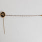 Lapel Pin DG Logo Gold Chain Mens Accessories Brooch