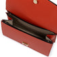 Red Leather Clutch Bag