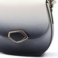 Bicolour Leather Shoulder Bag