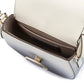 Bicolour Leather Shoulder Bag