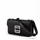 Black Leather Crossbody Bag