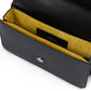 Black Leather Crossbody Bag