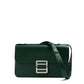 Green Leather Crossbody Bag