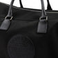 Black Fabric Weekend Travel Bag