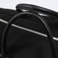 Black Fabric Weekend Travel Bag