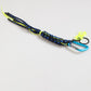 Multicolor Polyester Tape String DG Logo Keychain Keyring