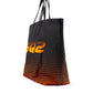 Bicolour Polyester Logo Shopping Bag