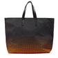 Bicolour Polyester Logo Shopping Bag