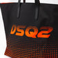 Bicolour Polyester Logo Shopping Bag