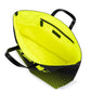 Bicolour Polyester Logo Shopping Bag