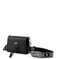 Black Leather Crossbody Bag
