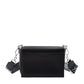 Black Leather Crossbody Bag