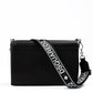 Black Leather Messenger Bag