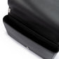 Black Leather Messenger Bag