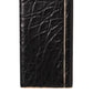 Black Leather Embossed Skin 3000mAh Power Bank Charger USB